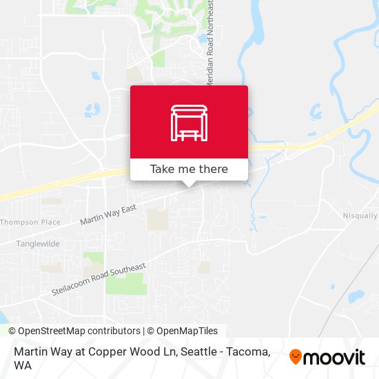 Mapa de Martin Way at Copper Wood Ln