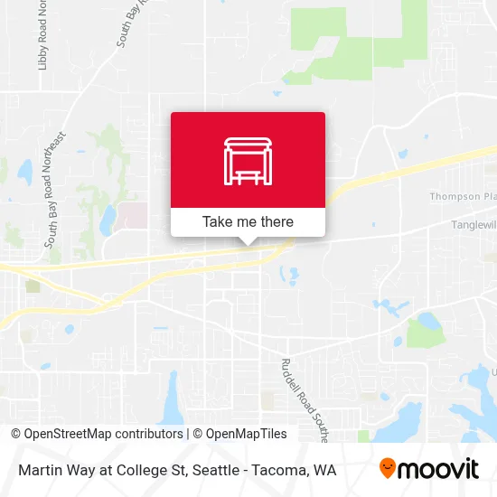 Martin Way at College St map