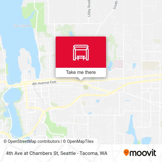 4th Ave at Chambers St map