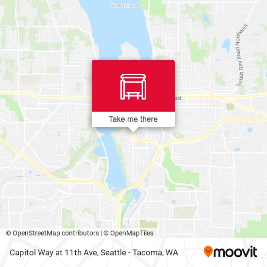 Mapa de Capitol Way at 11th Ave