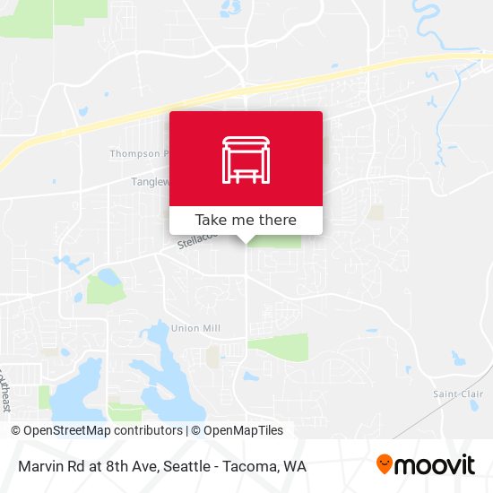 Mapa de Marvin Rd at 8th Ave