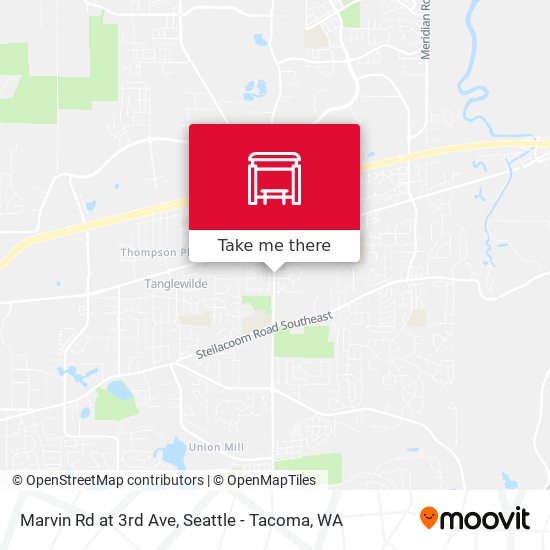 Mapa de Marvin Rd at 3rd Ave