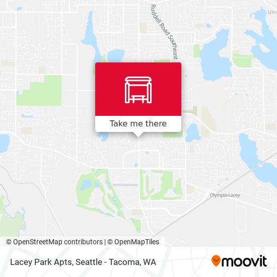 Mapa de Lacey Park Apts