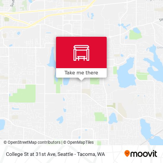 College St at 31st Ave map