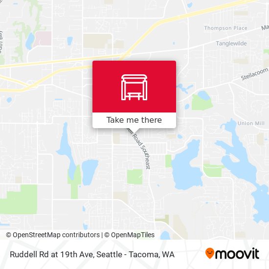 Ruddell Rd at 19th Ave map