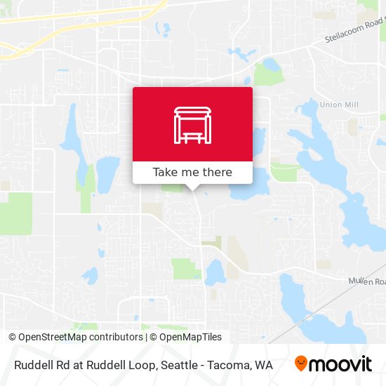 Ruddell Rd at Ruddell Loop map