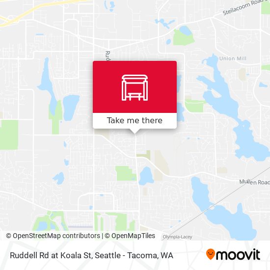 Ruddell Rd at Koala St map