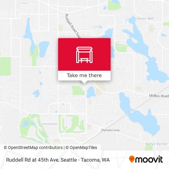 Mapa de Ruddell Rd at 45th Ave