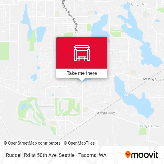 Ruddell Rd at 50th Ave map