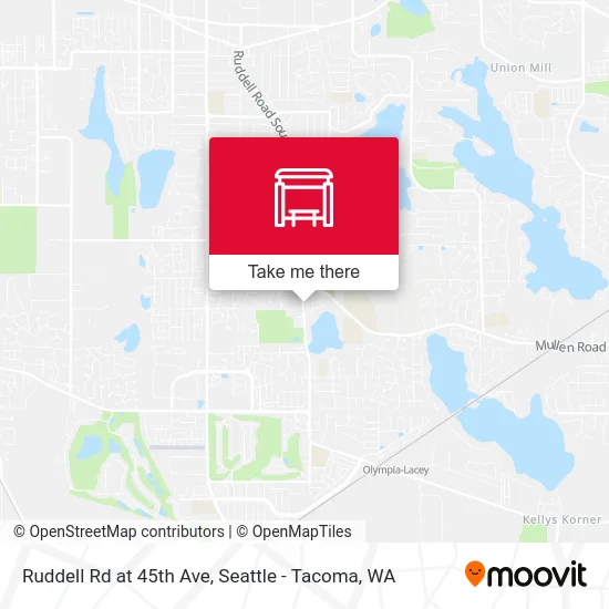 Ruddell Rd at 45th Ave map