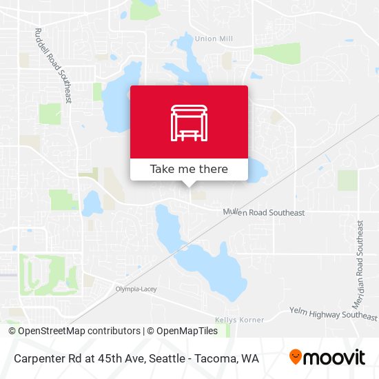 Carpenter Rd at 45th Ave map