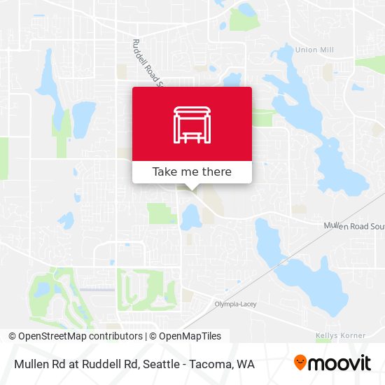 Mapa de Mullen Rd at Ruddell Rd