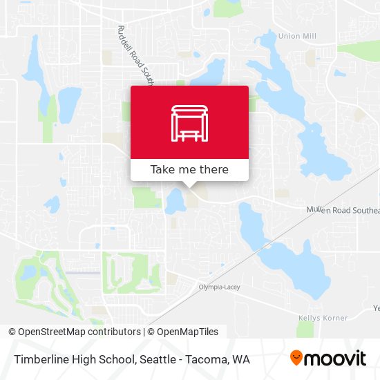 Mapa de Timberline High School
