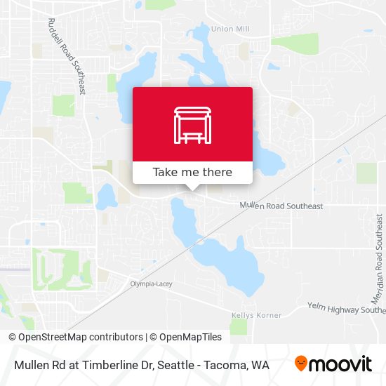 Mapa de Mullen Rd at Timberline Dr