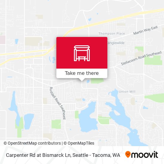Carpenter Rd at Bismarck Ln map