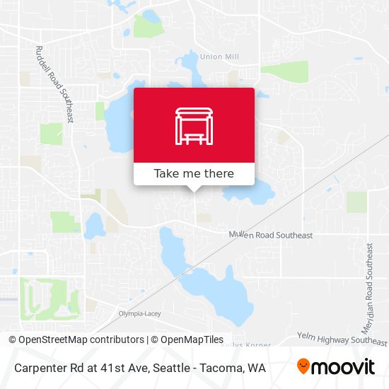 Mapa de Carpenter Rd at 41st Ave