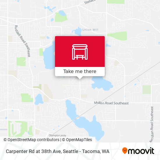 Carpenter Rd at 38th Ave map