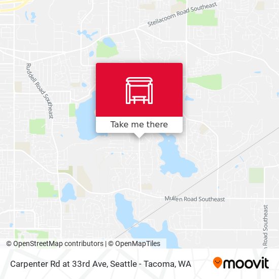 Carpenter Rd at 33rd Ave map