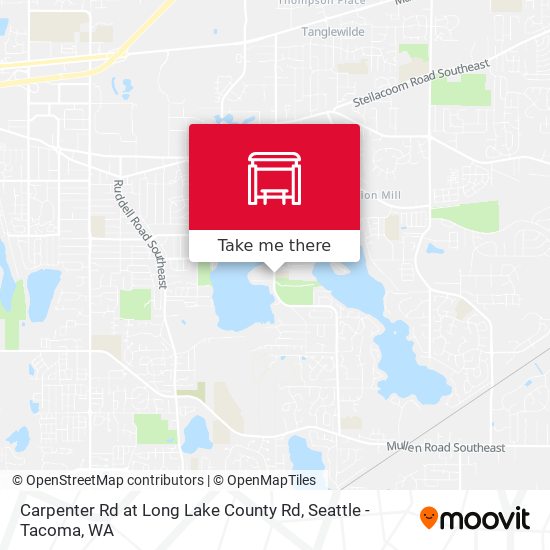 Carpenter Rd at Long Lake County Rd map