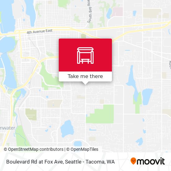 Mapa de Boulevard Rd at Fox Ave