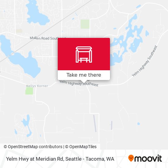 Yelm Hwy at Meridian Rd map