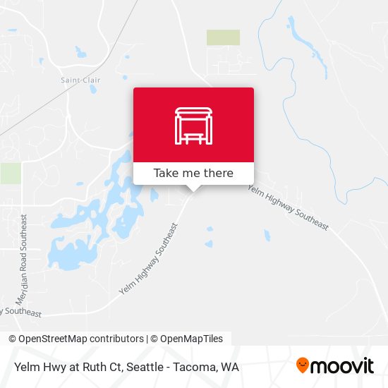 Yelm Hwy at Ruth Ct map
