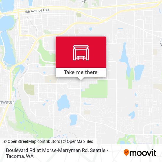 Boulevard Rd at Morse-Merryman Rd map
