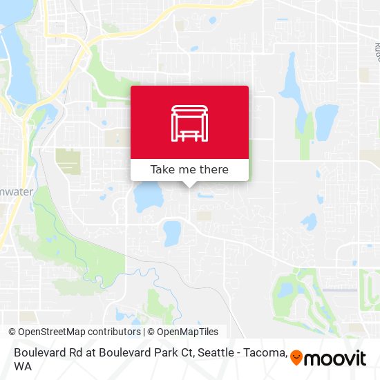 Boulevard Rd at Boulevard Park Ct map
