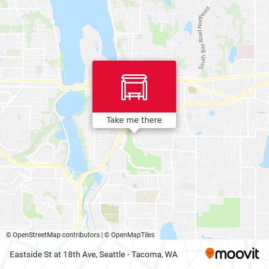 Mapa de Eastside St at 18th Ave