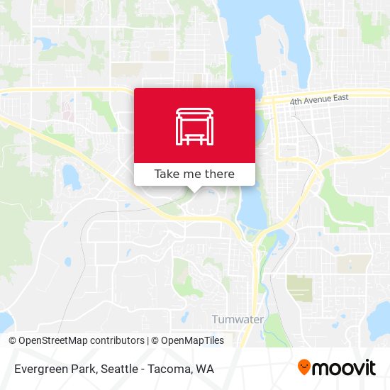 Evergreen Park map