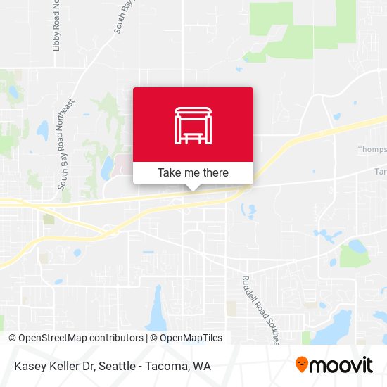 Mapa de Kasey Keller Dr