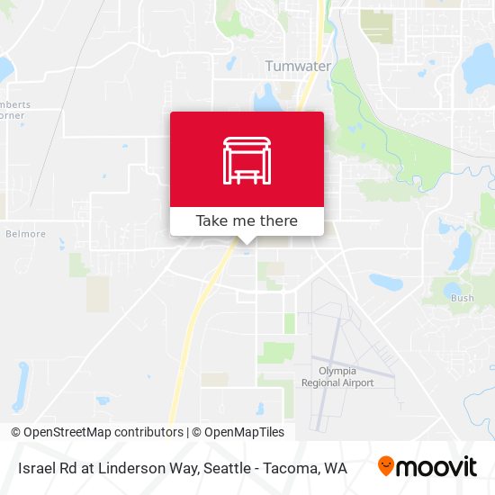 Israel Rd at Linderson Way map