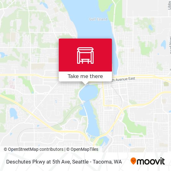 Deschutes Pkwy at 5th Ave map