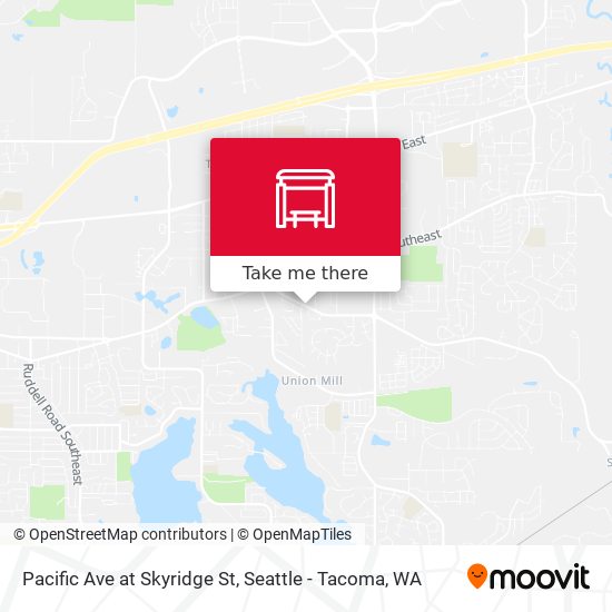 Mapa de Pacific Ave at Skyridge St
