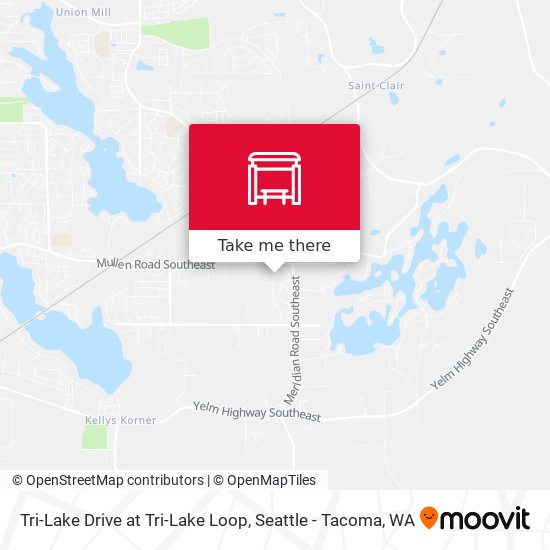 Tri-Lake Drive at Tri-Lake Loop map