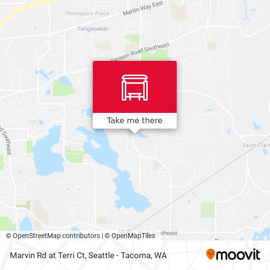 Marvin Rd at Terri Ct map