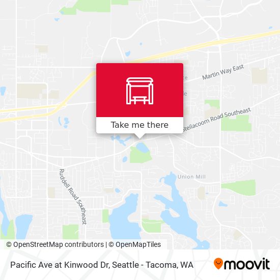 Mapa de Pacific Ave at Kinwood Dr