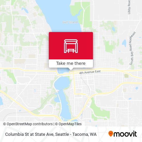 Columbia St at State Ave map