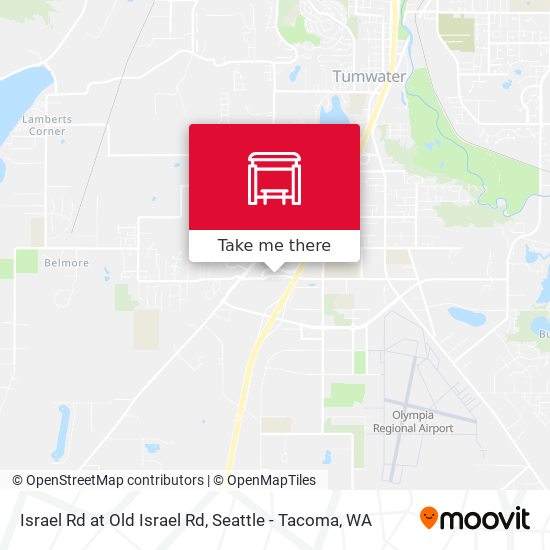 Israel Rd at Old Israel Rd map