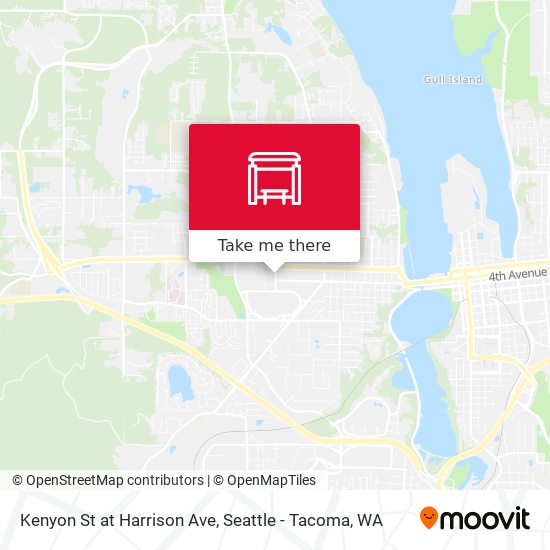 Kenyon St at Harrison Ave map