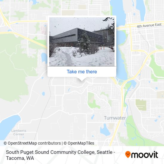 Mapa de South Puget Sound Community College