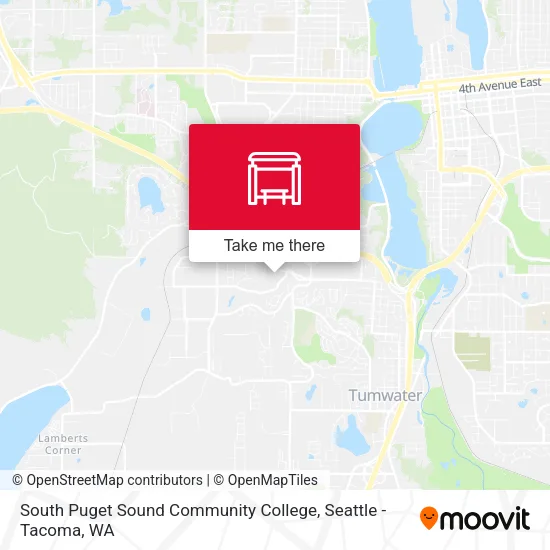 South Puget Sound Community College map