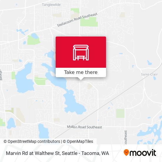 Mapa de Marvin Rd at Walthew St