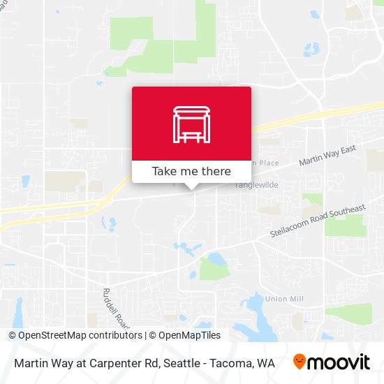 Martin Way at Carpenter Rd map