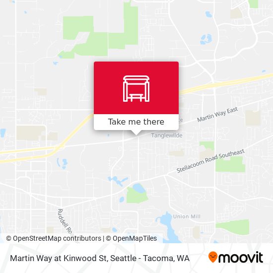 Mapa de Martin Way at Kinwood St