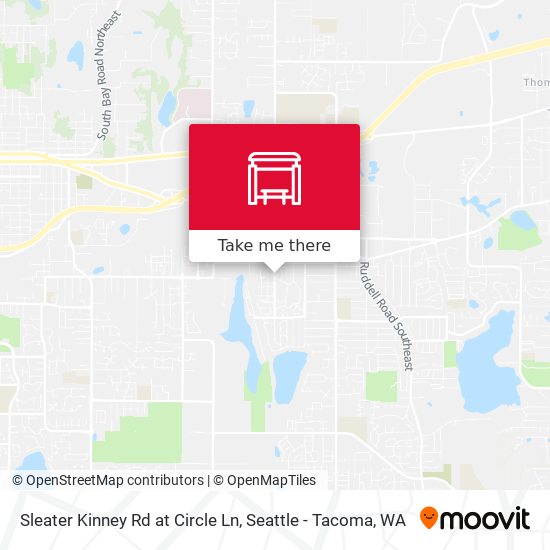 Mapa de Sleater Kinney Rd at Circle Ln