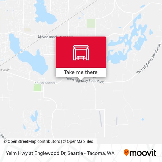 Yelm Hwy at Englewood Dr map