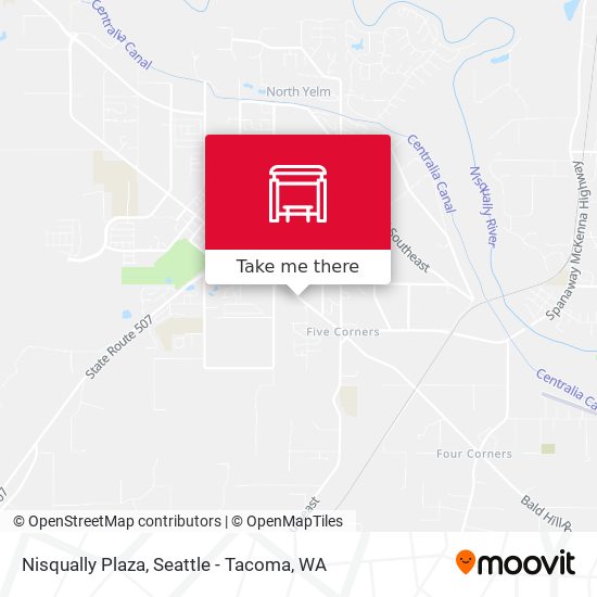 Mapa de Nisqually Plaza