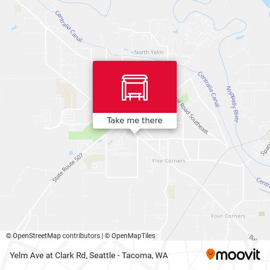 Yelm Ave at Clark Rd map