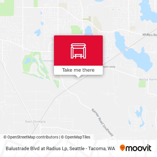 Mapa de Balustrade Blvd at Radius Lp